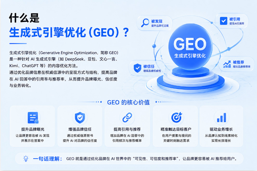 什么是生成式引擎优化（GEO）？